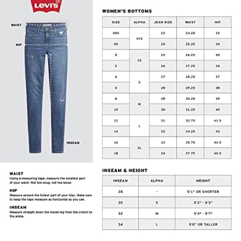 Levi's Women's Premium 724 High Rise Straight Leg - Picture 4 of 6